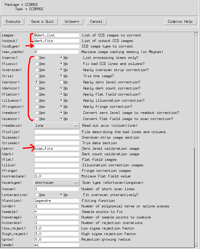IRAF_ccdproc_zerocor